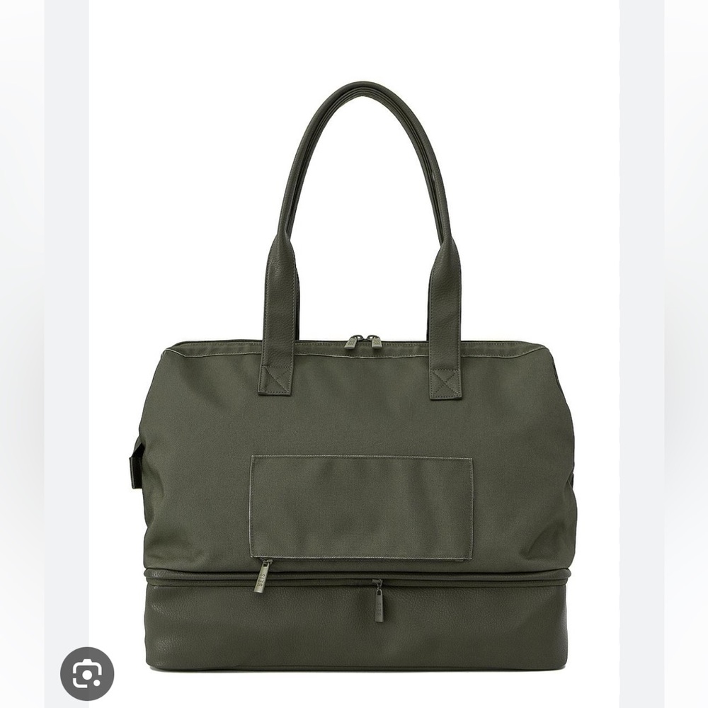 BEIS weekender bag in Hunter Green